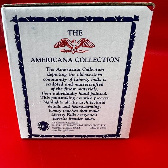 VTG LIBERTY FALLS ROSIE'S FLOWER SHOP & OLDEST TREE AH178 ORIGINAL BOX - Picture 12 of 14